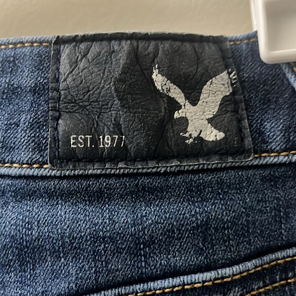 American Eagle 4 Long Hi Rise Jegging 360 Degree Super Stretch NWOT - Picture 3 of 3